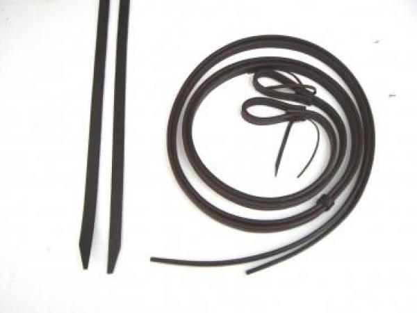 EE Tack Latigo Reins dick 5/8"
